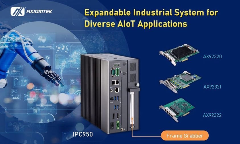 Featured image for Axiomtek expandable industrial PC system