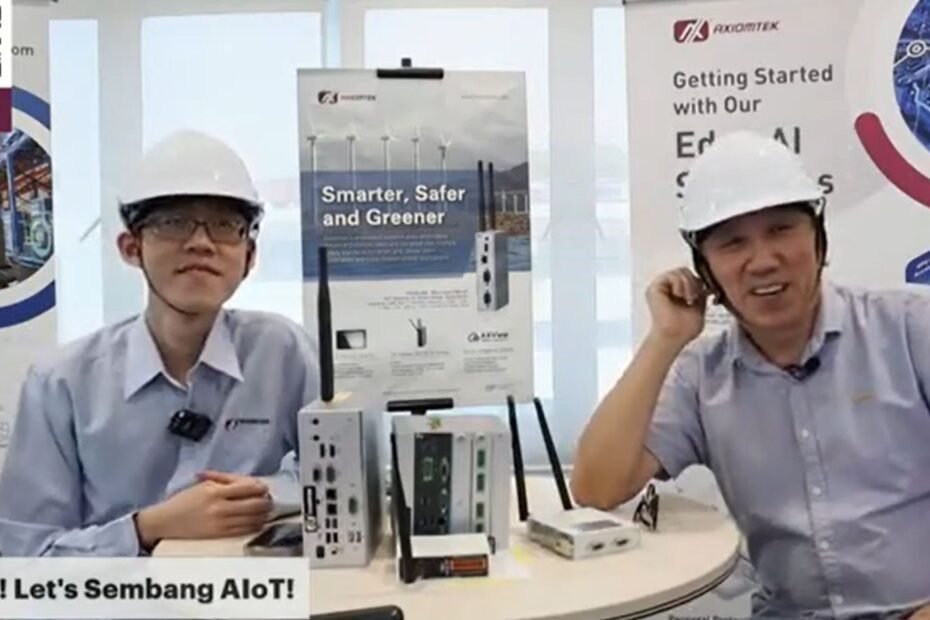 Featured image for Smart Manufacturing with industrial IoT and AI from Axiomtek Malaysia