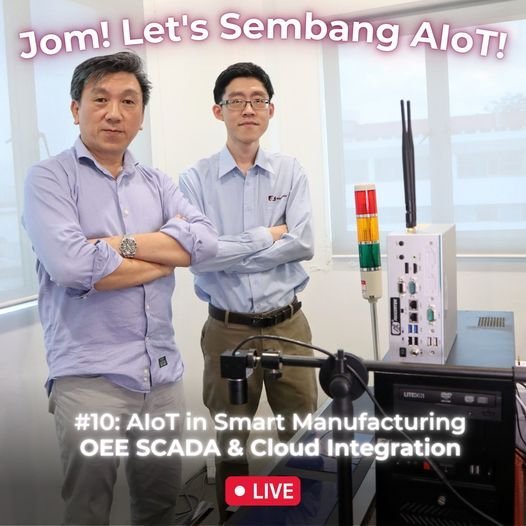 Featured image for Axiomtek AIoT OEE SCADA Cloud Integration