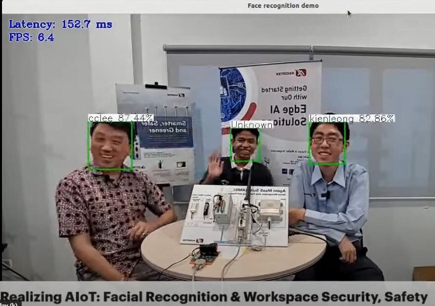 Featured image for AI edge Facial recognition for workspace safety