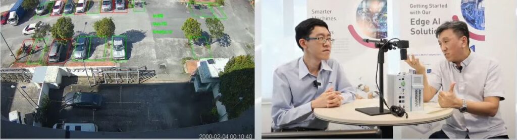 parking space detection with AI