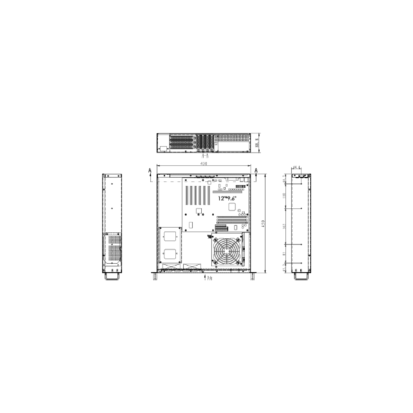 AX-245-2U-540 GPU Industrial Workstation - Image 3